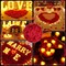 Rose Petals and Candles Set for Romantic Decoration, 3000 Pcs Red Rose Petals and 36 Pcs Heart Candle Lights for Special Night